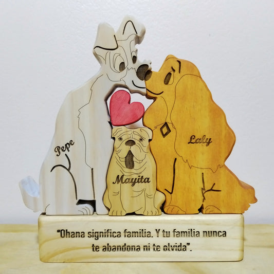 Pareja La Dama y El Vagabundo