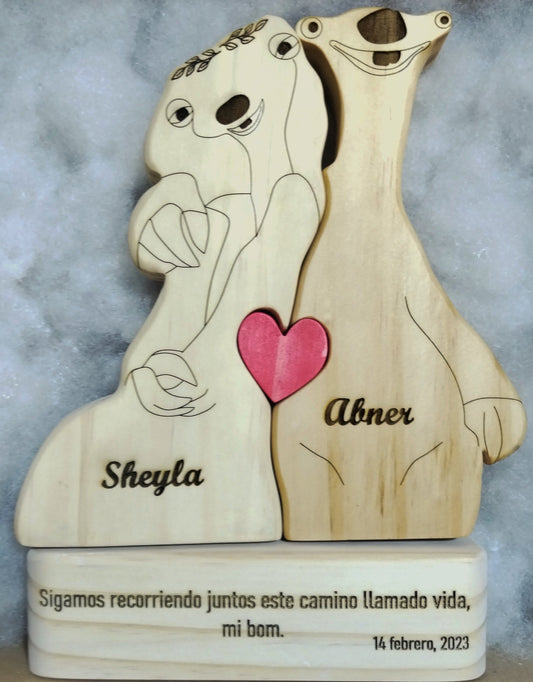 Pareja Era de Hielo