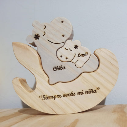 Mecedora mamá e hij@