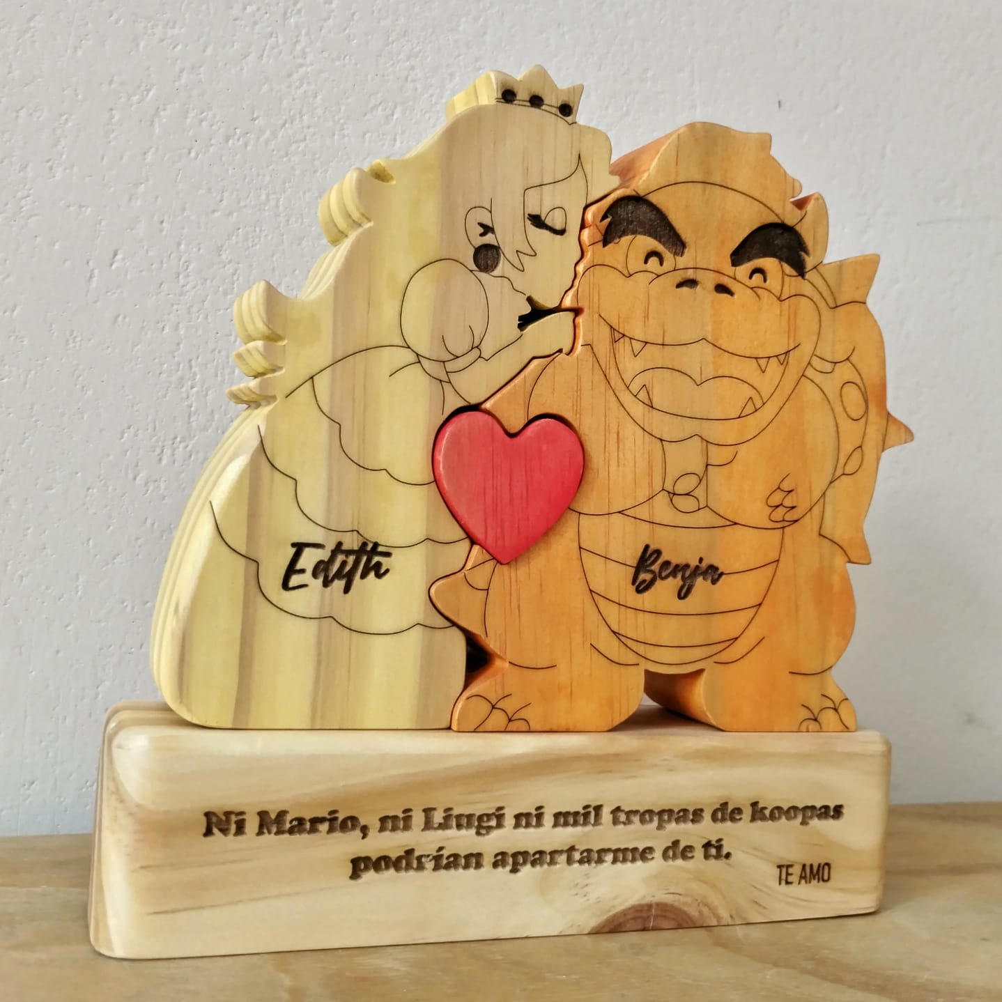 Pareja Bowser & Peach